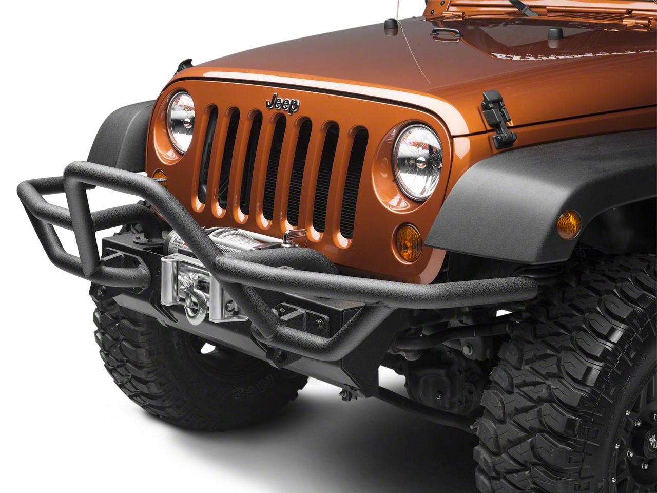 Rugged Ridge Jeep Wrangler XHD Front Bumper RRC Mount 11540.18 (76-18 ...