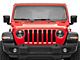 RedRock Billet Aluminum Hood Catch Set; Red (07-24 Jeep Wrangler JK & JL)