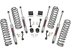 Rough Country 2.50-Inch Suspension Lift Kit with V2 Monotube Shocks (18-23 Jeep Wrangler JL 2-Door)
