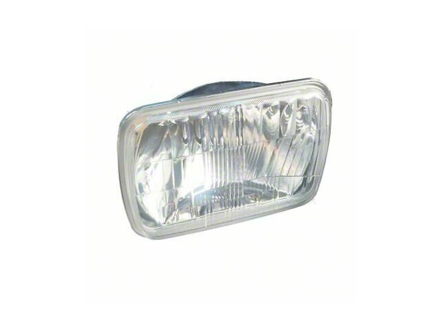 Delta Lights 200mm Waterproof IP-67 LED Headlights; Chrome Housing; Clear Lens (87-95 Jeep Wrangler YJ)
