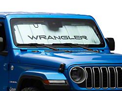 Sun Shade with Wrangler Logo (97-26 Jeep Wrangler TJ, JK & JL)
