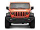 Rough Country 9-Inch DRL Halo LED Headlights; Black Housing; Clear Lens (18-24 Jeep Wrangler JL)