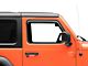 RedRock In-Channel Window Deflectors (18-24 Jeep Wrangler JL 2-Door)