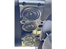 American SoundBar Empty Speaker Enclosure; Black (07-18 Jeep Wrangler JK)