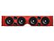 American SoundBar Empty Speaker Enclosure; Red (97-06 Jeep Wrangler TJ)