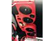 American SoundBar Empty Speaker Enclosure; Red (07-18 Jeep Wrangler JK)