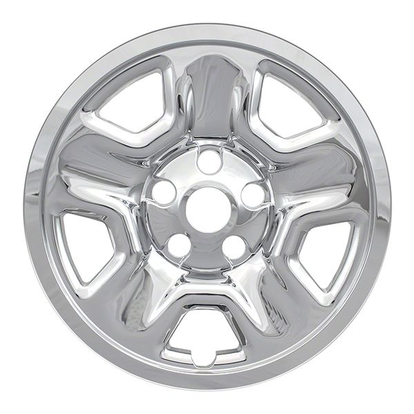 Jeep Gladiator 17Inch Impostor 5Spoke Wheel Covers; Chrome (2023