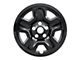 17-Inch Impostor 5-Spoke Wheel Covers; Gloss Black ABS (18-24 Jeep Wrangler JL Sport)