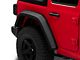 Bushwacker Hyperform Flat Style Fender Flares; Front and Rear (18-24 Jeep Wrangler JL 4-Door)