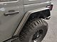 Hauk Off-Road Full Width Tube Fenders; Textured Black Tubes/Gloss Sting Gray Skins (18-24 Jeep Wrangler JL)