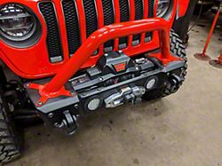Hauk Off-Road Predator Series Grille Guard; Gloss Firecracker Red (18-22 Jeep Wrangler JL)