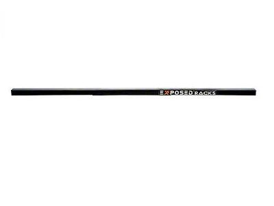 Exposed Racks 51-Inch Solid O'Land xBar; Textured Black (20-24 Jeep Gladiator JT)