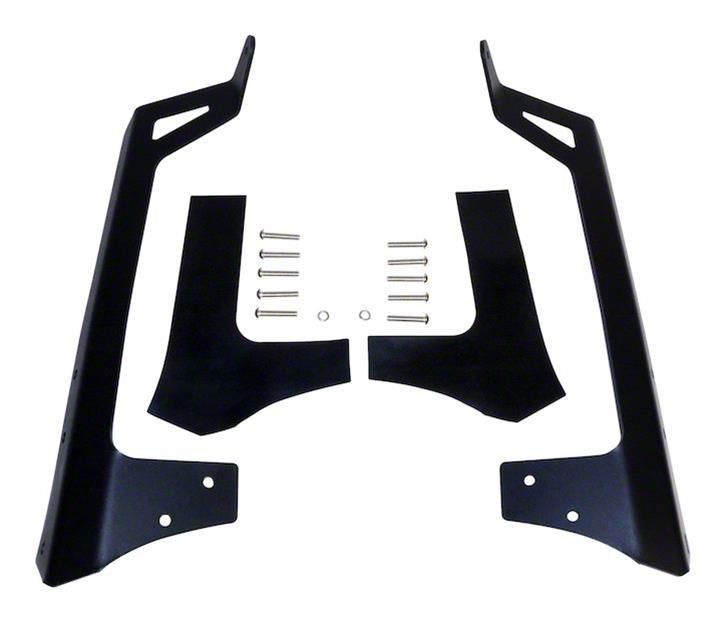 50-Inch LED Light Bar Windshield Mounting Brackets (07-18 Jeep Wrangler JK)