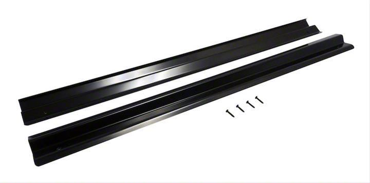 Jeep Wrangler Door Entry Guards; Black (97-06 Jeep Wrangler TJ) - Free ...