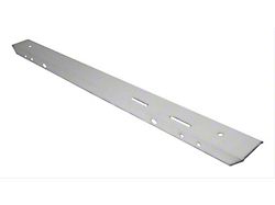 Front Bumper Overlay; Stainless Steel (76-86 Jeep CJ5 & CJ7)