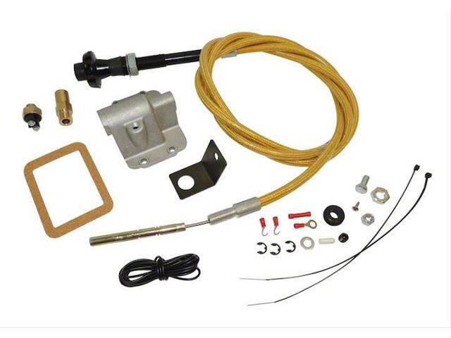 Secure Disconnect Front Axle Lock Kit for 0 to 3-Inch Lift (87-95 Jeep Wrangler YJ)