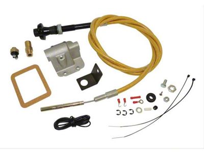 Secure Disconnect Front Axle Lock Kit for 3+ Inch Lift (87-95 Jeep Wrangler YJ)