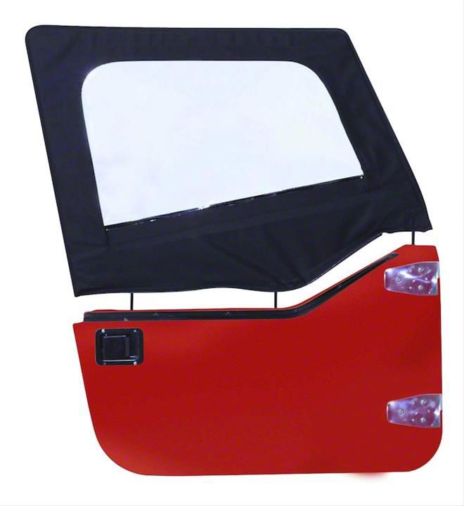 MasterTop Jeep Wrangler Replacement Soft Top with Door Skins, Frames