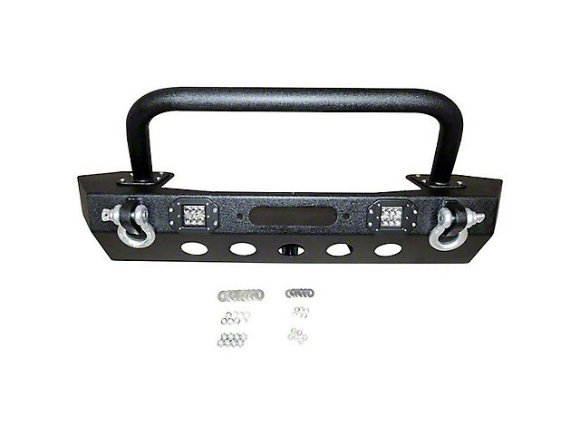 Heavy Duty Mid-Width Front Winch Bumper with Stinger (20-23 Jeep Gladiator JT)