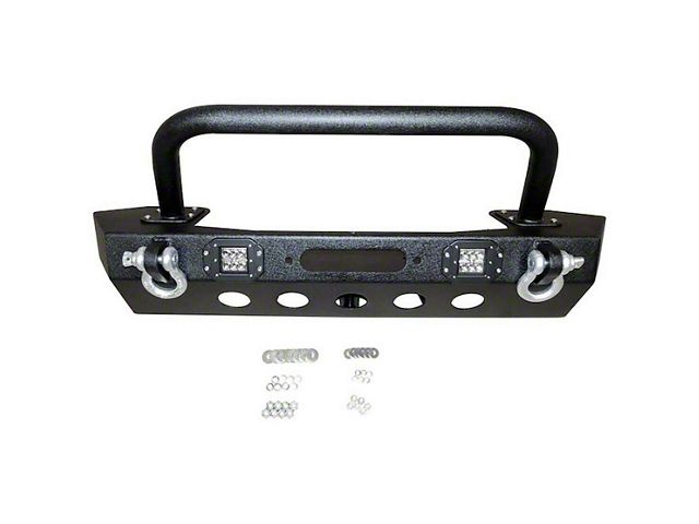 Heavy Duty Mid-Width Front Winch Bumper with Stinger (20-24 Jeep Gladiator JT)