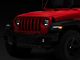 Raxiom Axial Series Sequential LED Parking/Turn Signal Lights; Smoked (18-24 Jeep Wrangler JL Sport w/ Factory Halogen Lights)