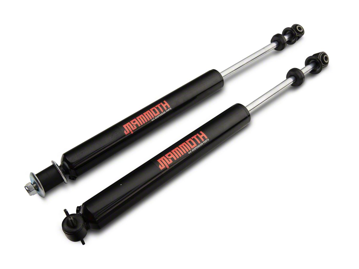 Mammoth Jeep Wrangler Monotube Trail Series Front and Rear Shocks for 4 to  6-Inch Lift J132851 (07-18 Jeep Wrangler JK) - Free Shipping