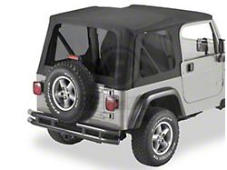 Bestop Tinted Window Kit for Replace-a-Top; Black Diamond (03-06 Jeep Wrangler TJ)