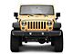 Front Bumper Cover with Fog Light Holes; Textured Black (07-18 Jeep Wrangler JK with Standard Duty Bumper)