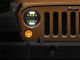 LED DRL Projector Headlights and Fog Lights; Black Housing; Clear Lens (07-18 Jeep Wrangler JK)