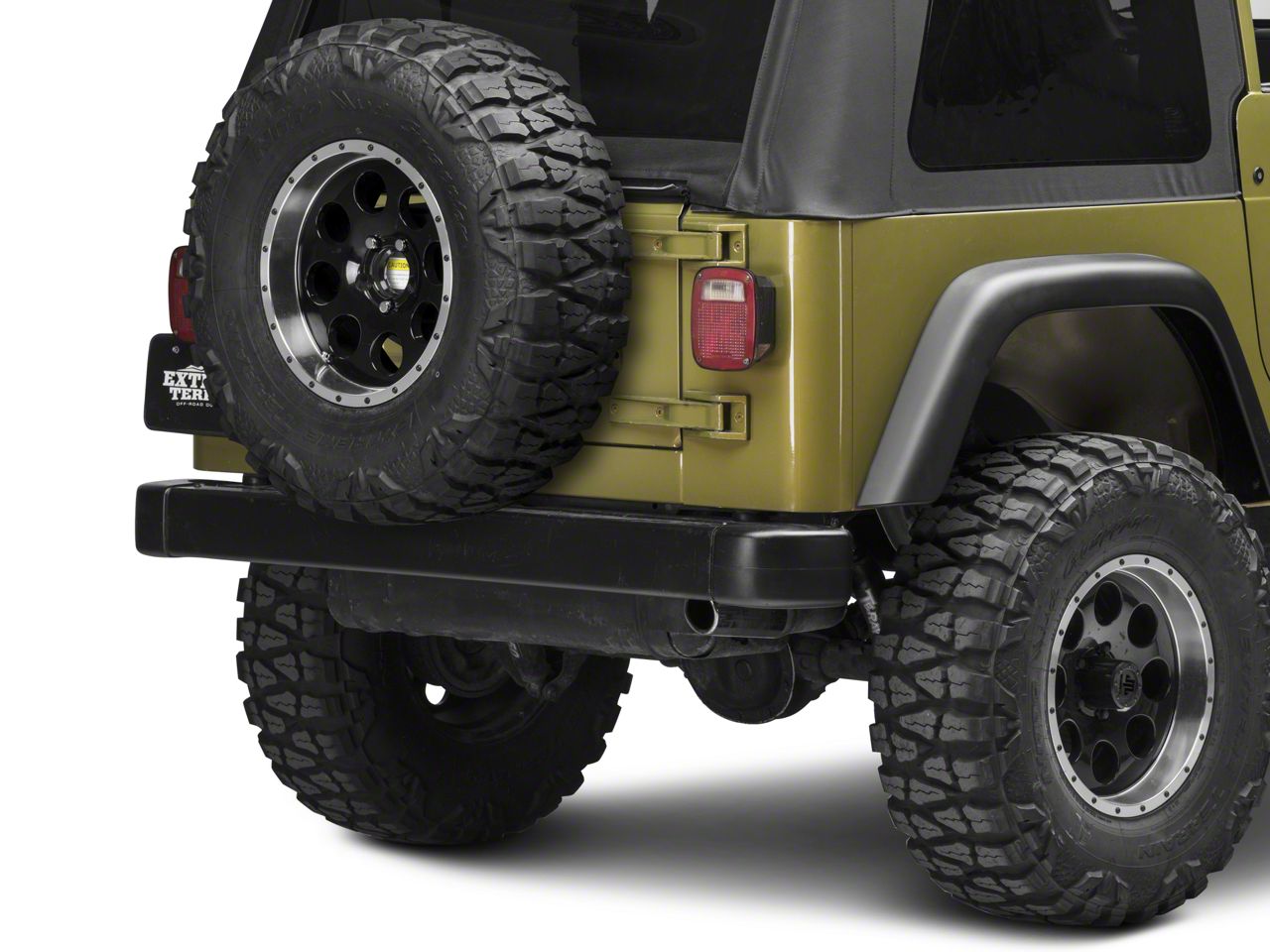 Rugged Ridge Tire Carrier Heavy Duty; Textured Black (8706 Jeep
