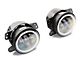LED Projector Headlights and Fog Lights with Turn Signals; Black Housing; Clear Lens (07-18 Jeep Wrangler JK)