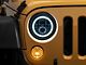 LED Projector Headlights and Fog Lights with Turn Signals; Black Housing; Clear Lens (07-18 Jeep Wrangler JK)
