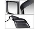 OE Style Powered Heated Side Mirror; Black; Passenger Side (15-18 Jeep Wrangler JK)