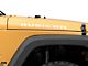 Jeep Licensed by RedRock Rubicon Hood Logo; Silver (07-18 Jeep Wrangler JK)