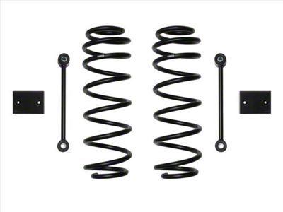 ICON Vehicle Dynamics 2.50-Inch Rear Dual Rate Lift Springs (18-24 Jeep Wrangler JL, Excluding 4xe & Rubicon 392)