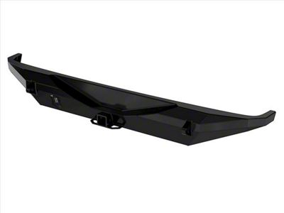 ICON Impact Off-Road Armor PRO Series Rear Bumper with Hitch (18-23 Jeep Wrangler JL)