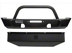 ICON Vehicle Dynamics Impact Front Bumper with Skid Plate (18-22 Jeep Wrangler JL)