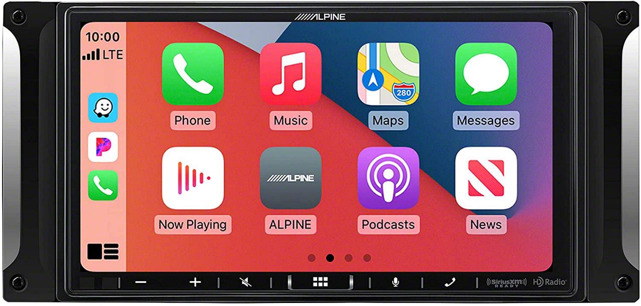 Alpine Jeep Wrangler 7-Inch Shallow-Chassis In-Dash Digital Multimedia ...