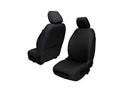 Bartact Baseline Performance Front Seat Covers; Black (11-12 Jeep Wrangler JK)