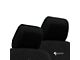 Bartact Rear Seat Headrest Covers; Black (11-12 Jeep Wrangler JK 4-Door)