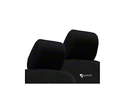 Bartact Tactical Series Front Seat Covers; Black (07-10 Jeep Wrangler JK)