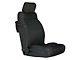 Bartact Tactical Series SRS Air Bag Compliant Front Seat Covers; Black (07-10 Jeep Wrangler JK)
