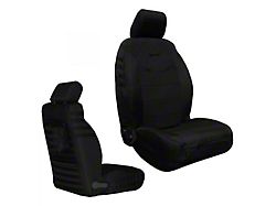 Bartact Tactical Series SRS Air Bag Compliant Front Seat Covers; Black (13-18 Jeep Wrangler JK)