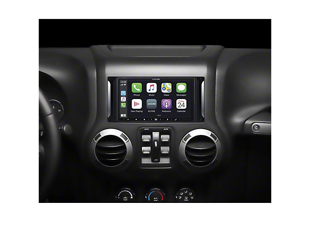 Alpine 7-Inch Shallow-Chassis In-Dash Digital Multimedia Receiver (20-22 Jeep Gladiator JT)
