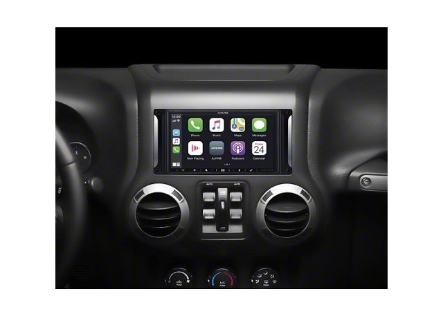 Alpine 7-Inch Shallow-Chassis In-Dash Digital Multimedia Receiver (20-23 Jeep Gladiator JT)