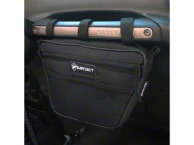 Bartact Passenger Grab Handle Dash Bag; Black (Universal; Some Adaptation May Be Required)