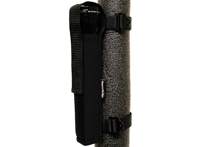 Bartact Roll Bar Multi D-Cell Flashlight Holder; Black (Universal; Some Adaptation May Be Required)