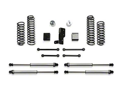 Fabtech 3-Inch Sport Suspension Lift Kit with Dirt Logic 2.25 Shocks (18-24 Jeep Wrangler JL 4-Door, Excluding 4xe & Rubicon 392)