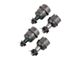 Synergy Manufacturing HD Dana 30/44 Front Ball Joints; 2 Uppers and 2 Lowers (07-18 Jeep Wrangler JK, Excluding Rubicon)