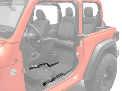 Misch 4x4 5-Inch BigBoy Seat Brackets; Driver Side (18-24 Jeep Wrangler JL)